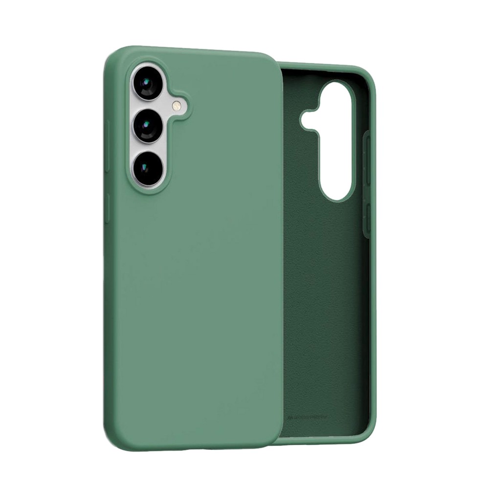 ETUI MERCURY SILICONE SAMSUNG S931 GALAXY S25 ZIELONY