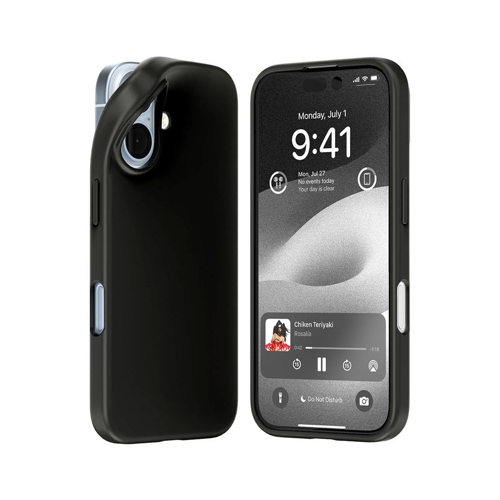 ETUI MERCURY SOFT FEELING JELLY CASE IPHONE 16 CZARNY