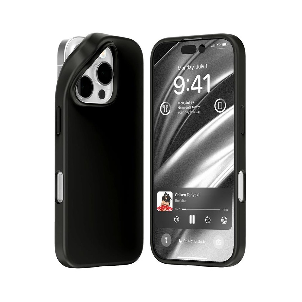 ETUI MERCURY SOFT FEELING JELLY CASE IPHONE 16 PRO CZARNY