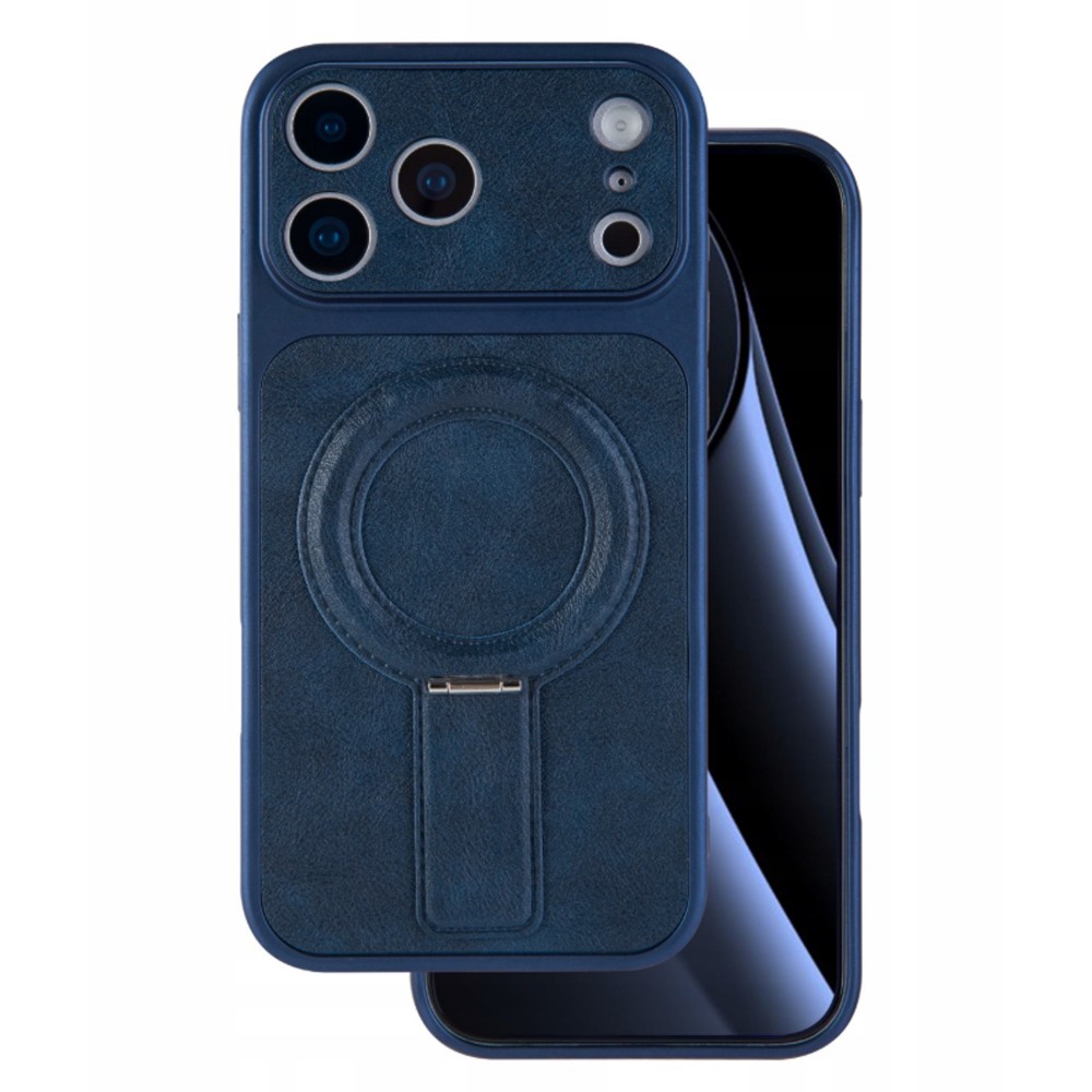 ETUI NAKŁADKA LUXGRIP IPHONE 17 PRO GRANATOWE