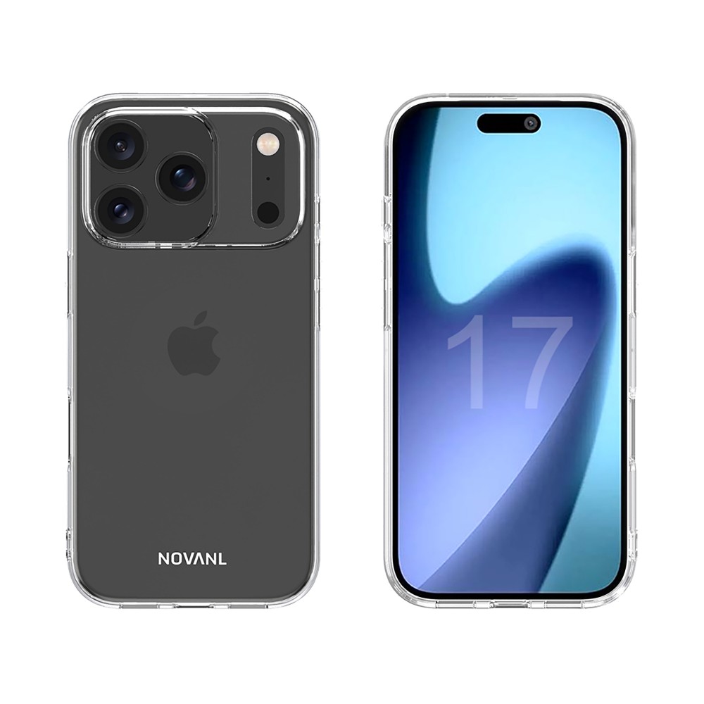 ETUI NOVANL CLEAR CASE IPHONE 17 PRO TPU