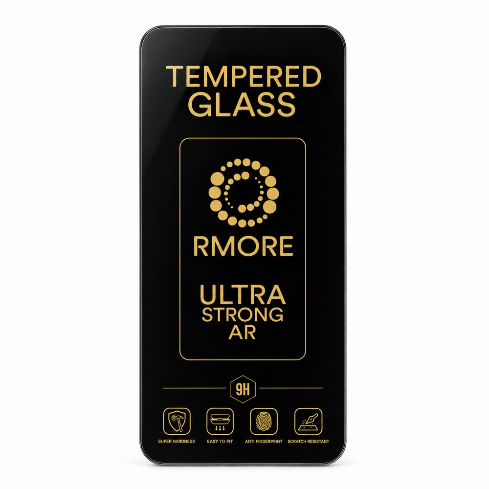 IPHONE 16 PRO / 17 / 17 PRO - SZKŁO HARTOWANE ULTRA STRONG AR ANTYREFLEKSYJNE RMORE