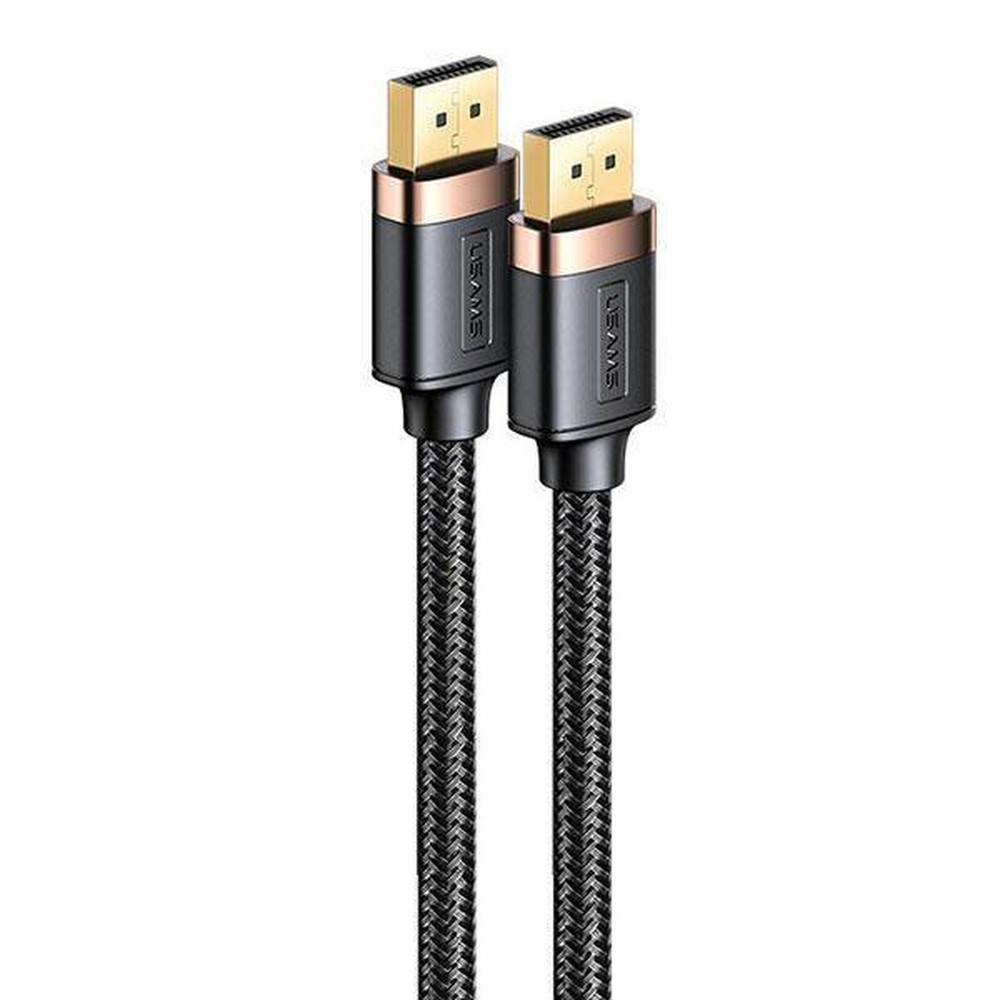 KABEL DISPLAY PORT DO DISPLAY PORT 4K U74 HD 2M USAMS SJ531HD01 US-SJ531 CZARNY