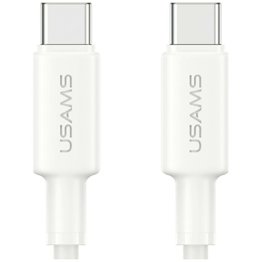 KABEL USAMS U90 USB-C DO USB-C 60W BIAŁY