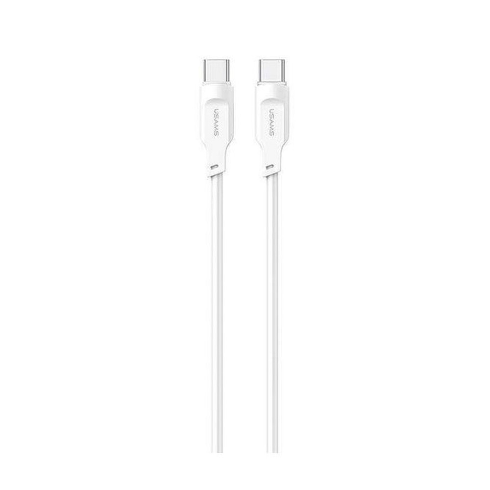 KABEL USB-C DO USB-C 100W 1.2M USAMS SJ567USB02 US-SJ567 BIAŁY