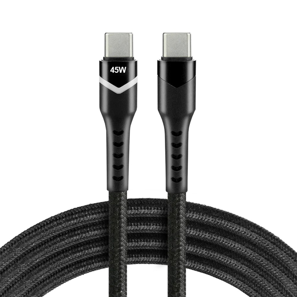 KABEL USB-C DO USB-C 2.25A 45W 3M EVERACTIVE CBB-3PDR CZARNY