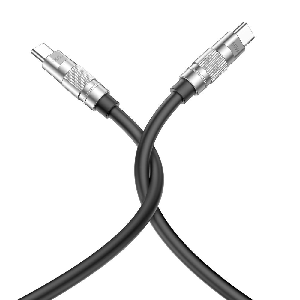 KABEL USB-C DO USB-C 60W 1.2M XO NB-Q228B BIAŁY