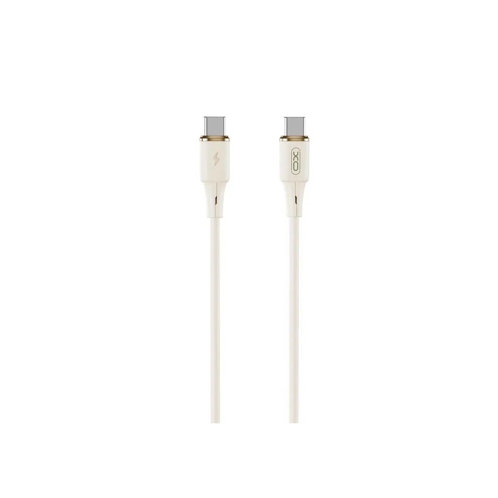 KABEL USB-C DO USB-C 60W 1M XO NB-Q261 BEŻOWY