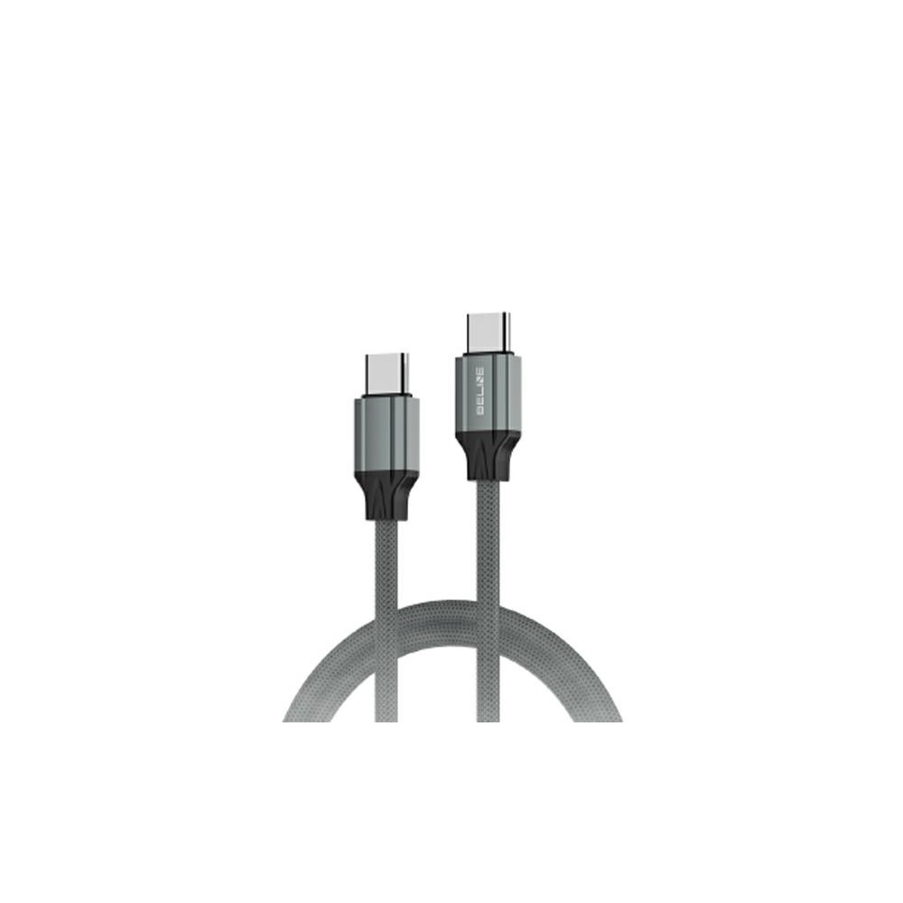 KABEL USB-C DO USB-C 65W 1M BELINE BLNCBC03 CZARNY