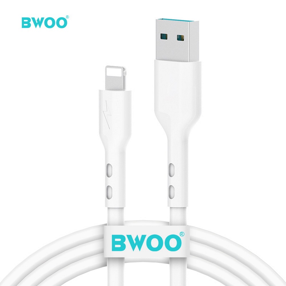 KABEL USB DO LIGHTNING 3A 1M BWOO X172L BIAŁY