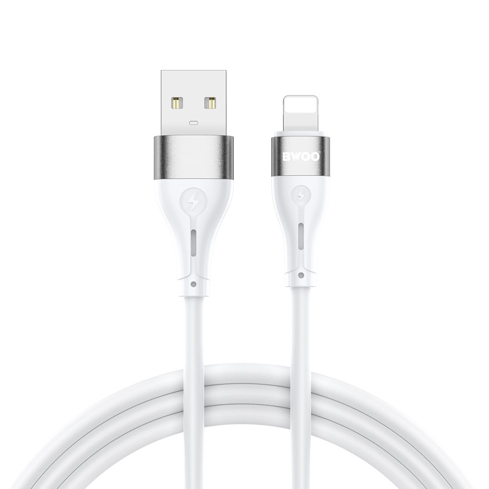KABEL USB DO LIGHTNING 3A 1M BWOO X280L BIAŁY