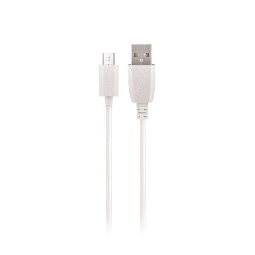 KABEL USB DO MICRO USB 2A 3M MAXLIFE BIAŁY