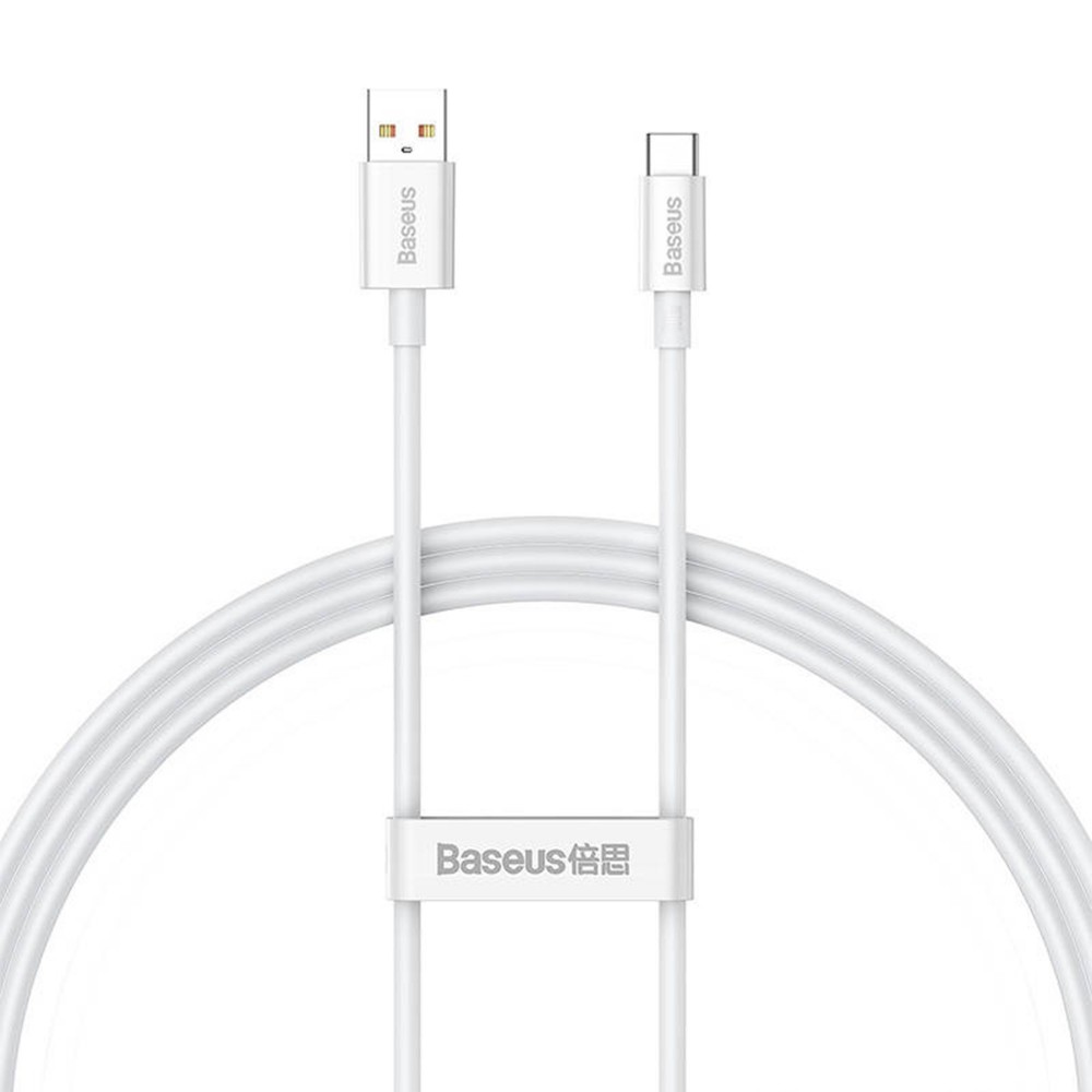 KABEL USB DO USB-C 100W 1M BASEUS SUPERIOR P10320102214-01 BIAŁY