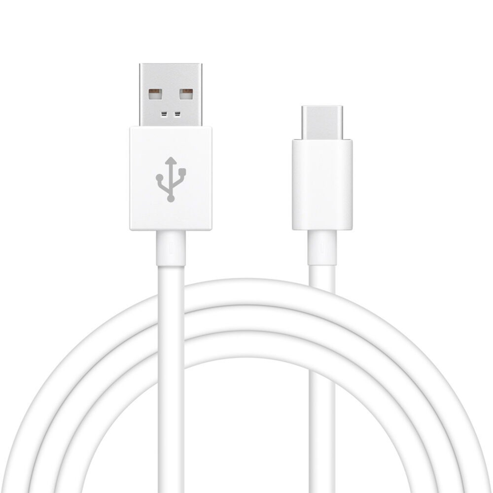 KABEL USB DO USB-C 12W 1M MS-30005 BIAŁY BULK