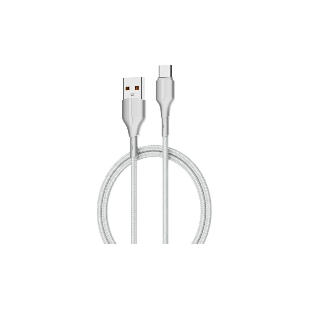 KABEL USB DO USB-C 25W 2M BELINE BIAŁY