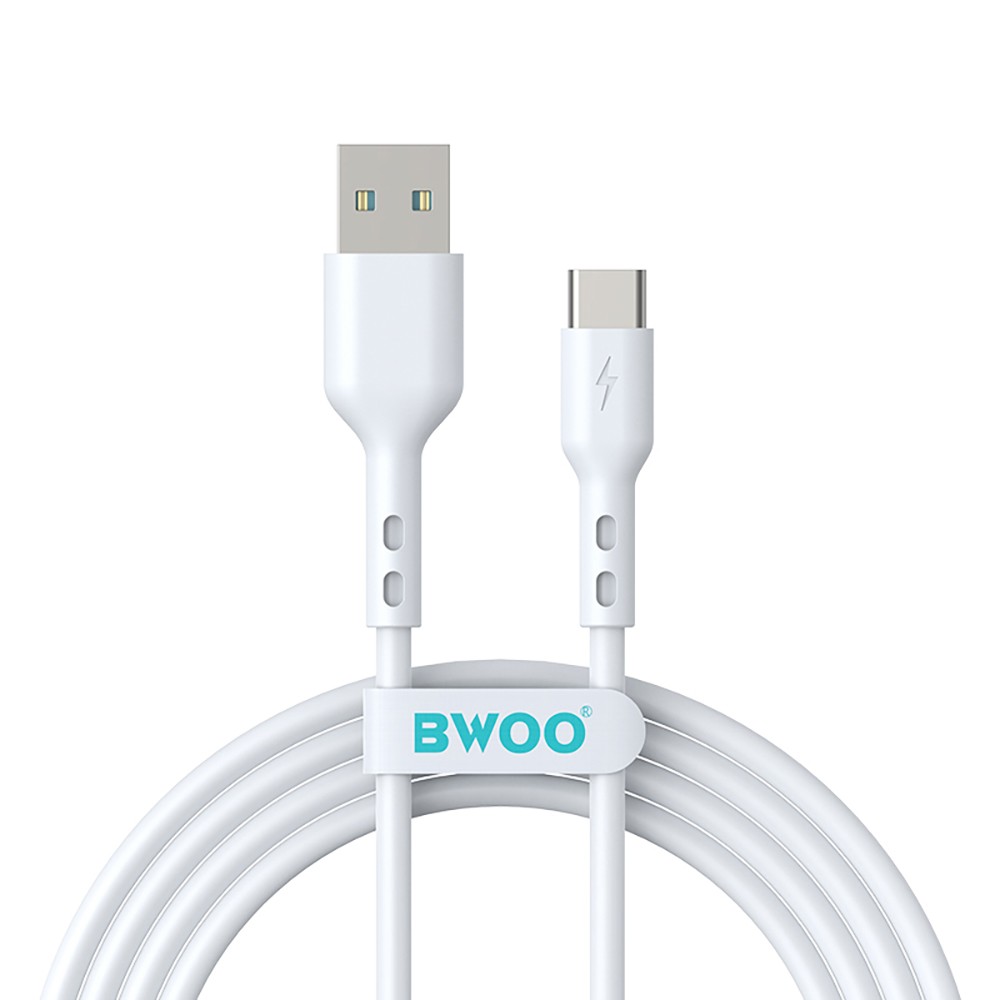 KABEL USB DO USB-C 3A 1M BWOO BO-X172C BIAŁY