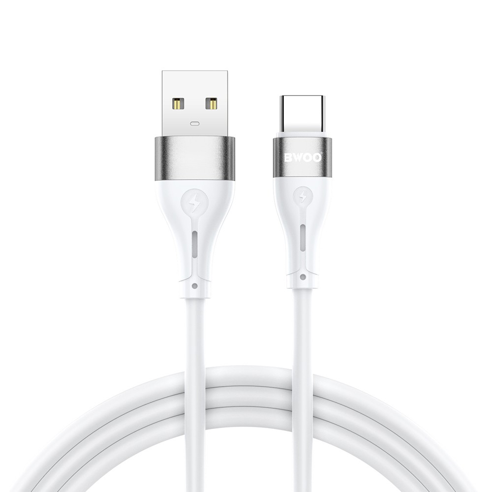 KABEL USB DO USB-C 3A 1M BWOO X280C BIAŁY
