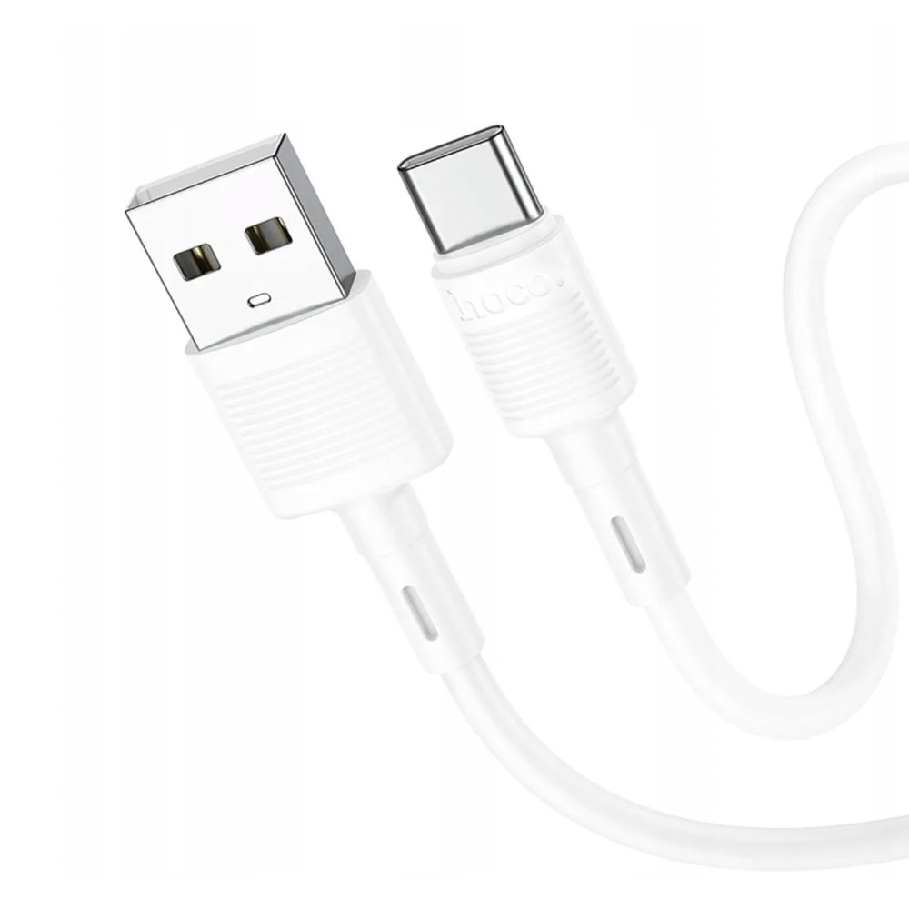 KABEL USB DO USB-C 3A 1M HOCO X83 BIAŁY