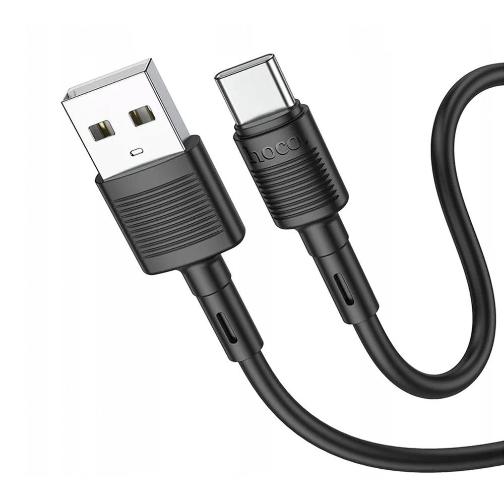 KABEL USB DO USB-C 3A 1M HOCO X83 CZARNY