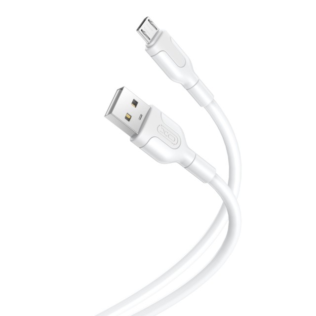 KABEL USB MICRO USB 2.1A 1M XO NB212 BIAŁY