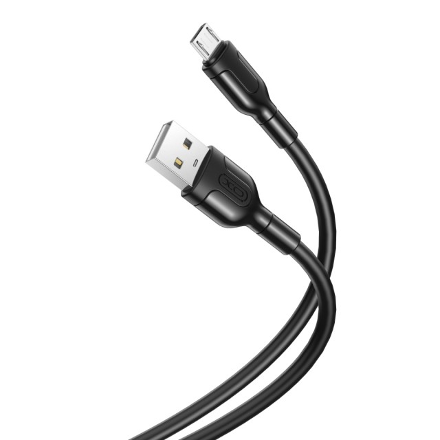 KABEL USB MICRO USB 2.1A 1M XO NB212 CZARNY