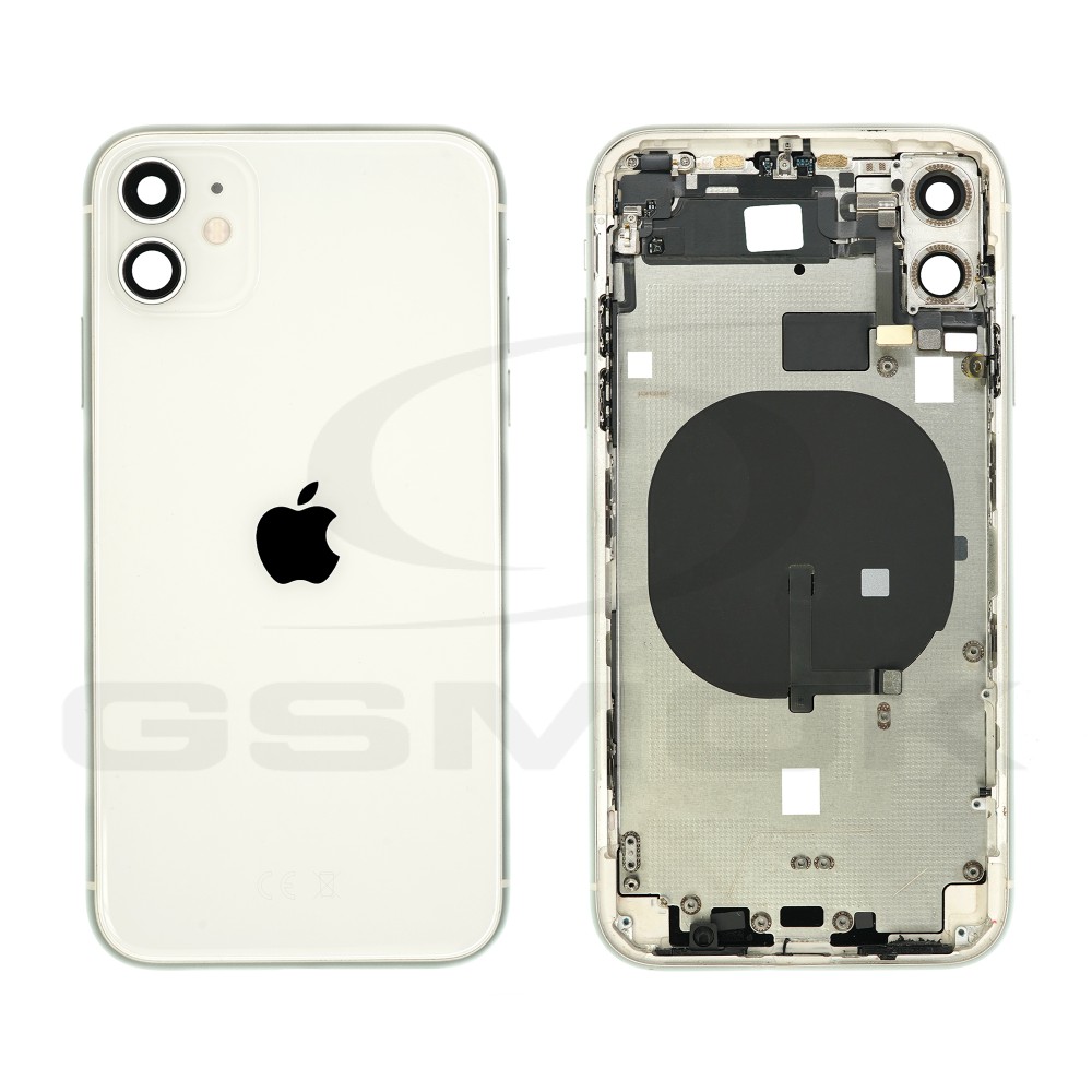 KLAPKA BATERII / OBUDOWA APPLE IPHONE 11 BIAŁA PULLED GRADE A