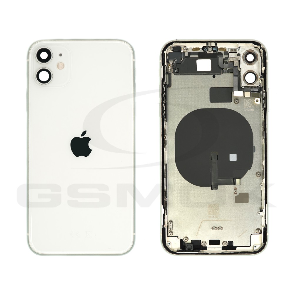 KLAPKA BATERII / OBUDOWA APPLE IPHONE 11 BIAŁA PULLED GRADE B