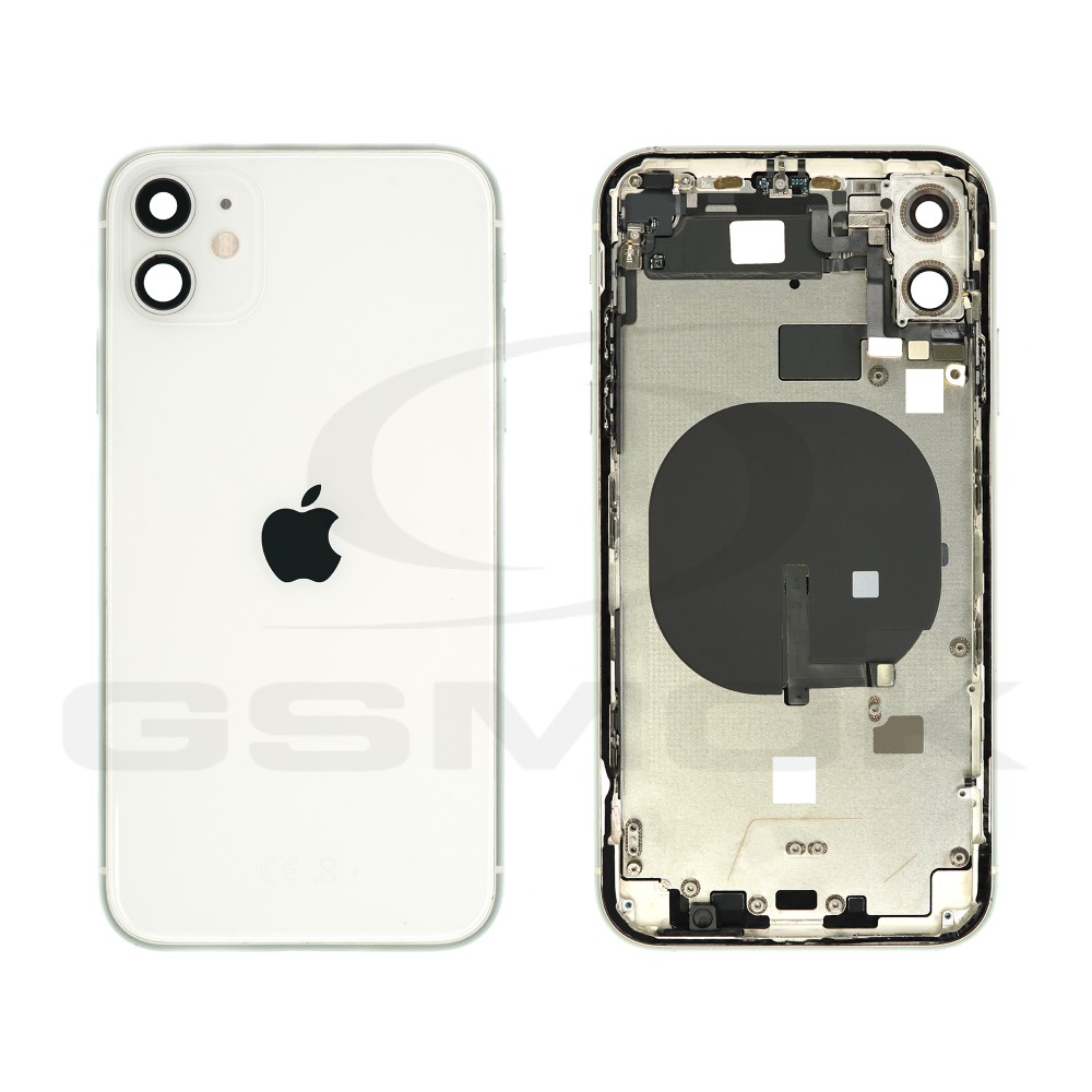 KLAPKA BATERII / OBUDOWA APPLE IPHONE 11 BIAŁA PULLED GRADE B