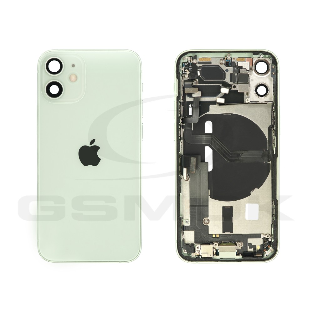 KLAPKA BATERII / OBUDOWA APPLE IPHONE 12 MINI ZIELONA PULLED GRADE A