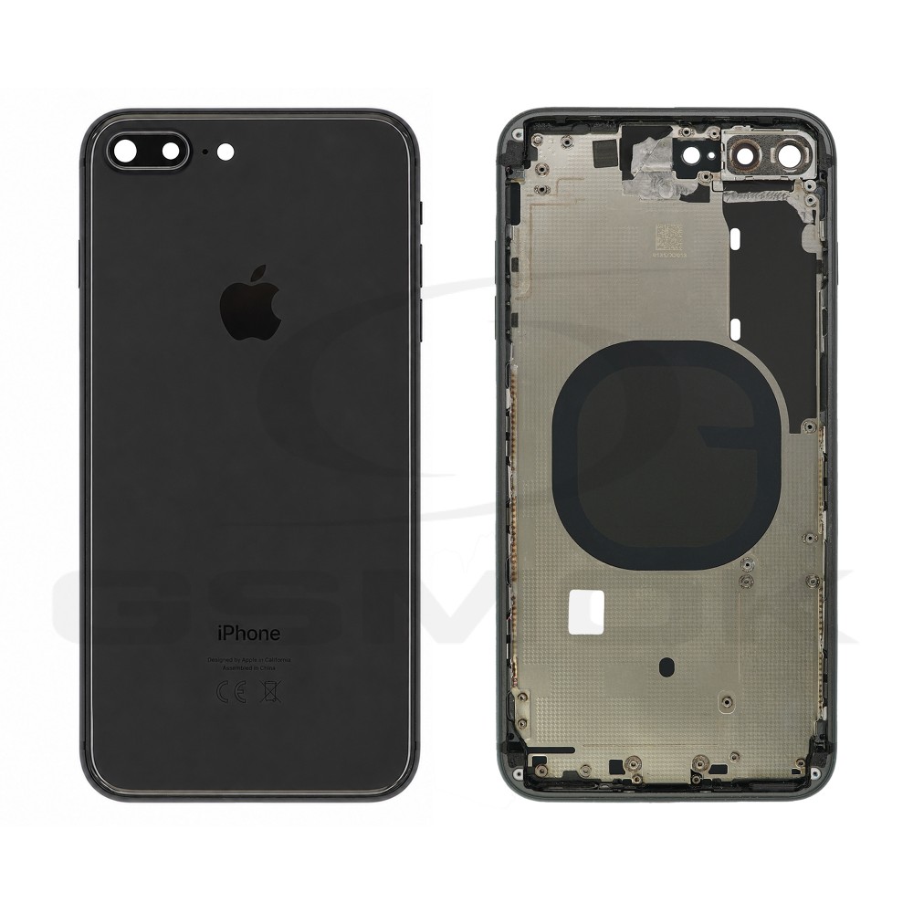 KLAPKA BATERII / OBUDOWA APPLE IPHONE 8 PLUS CZARNA PULLED GRADE B