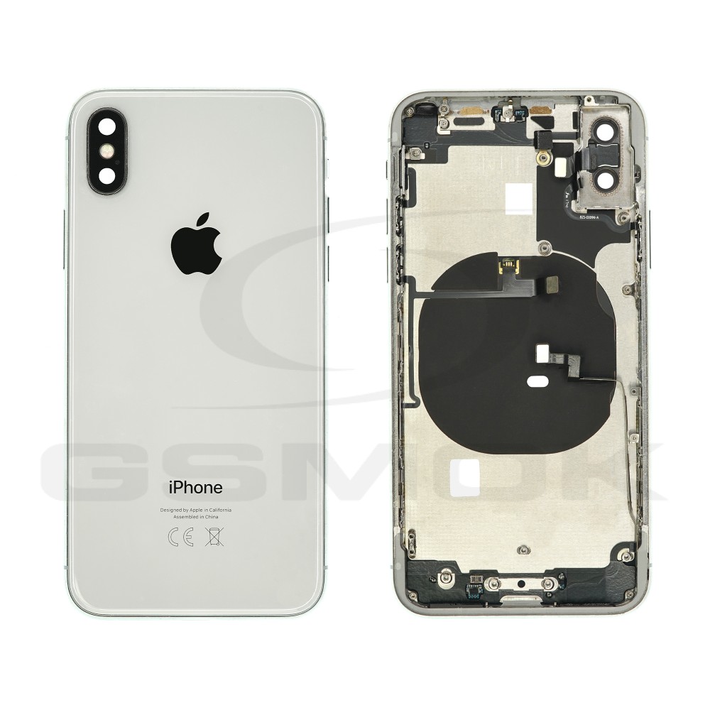 KLAPKA BATERII / OBUDOWA APPLE IPHONE XS BIAŁA PULLED GRADE B