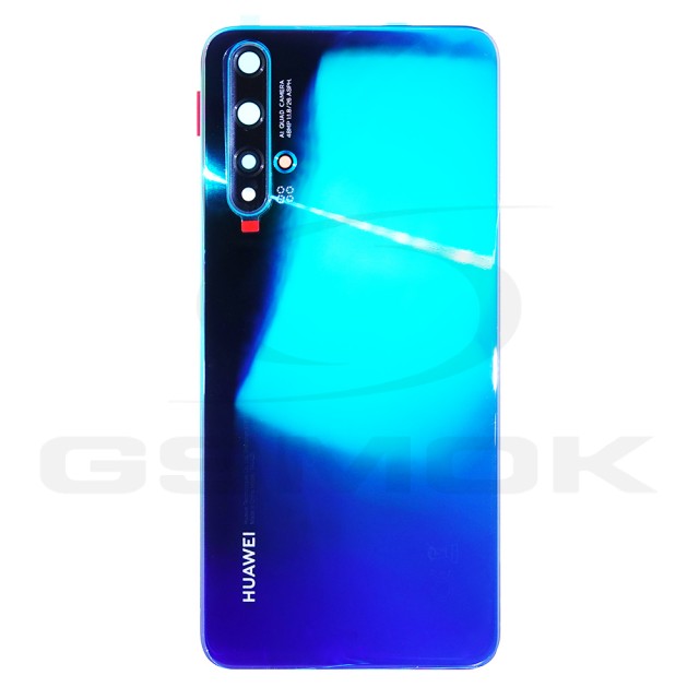 KLAPKA BATERII / OBUDOWA HUAWEI NOVA 5T NIEBIESKA 02353EFP ORYGINAŁ SERVICE PACK