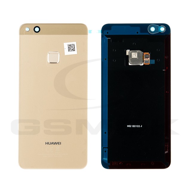KLAPKA BATERII / OBUDOWA HUAWEI P10 LITE ZŁOTA Z SZYBKĄ KAMERY I CZYTNIKIEM LINII PAPILARNYCH 02351FXC 02351FWY ORYGINAŁ SERVICE PACK