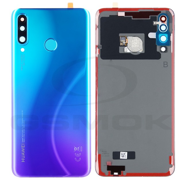 KLAPKA BATERII / OBUDOWA HUAWEI P30 LITE / P30 LITE NEW EDITION 48MPIX NIEBIESKA 02352RPY 02353NXP 02354EPR ORYGINAŁ SERVICE PACK