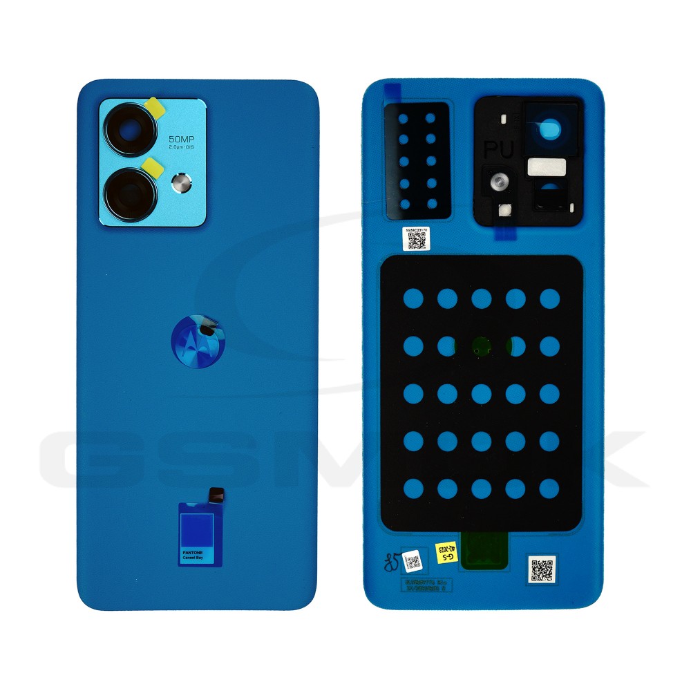 KLAPKA BATERII / OBUDOWA MOTOROLA EDGE 40 NEO NIEBIESKA 5S58C23170 ORYGINAŁ SERVICE PACK