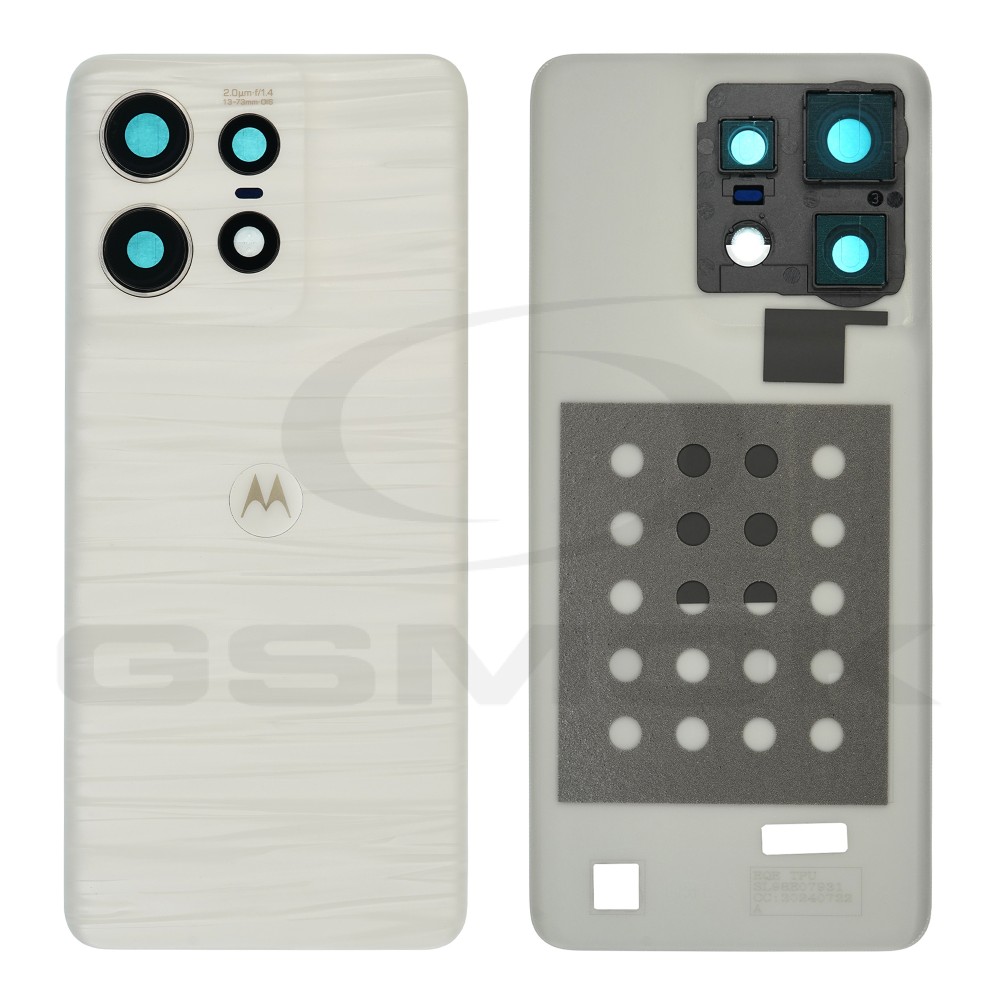 KLAPKA BATERII / OBUDOWA MOTOROLA EDGE 50 PRO BIAŁA 5S58C24118 ORYGINAŁ SERVICE PACK