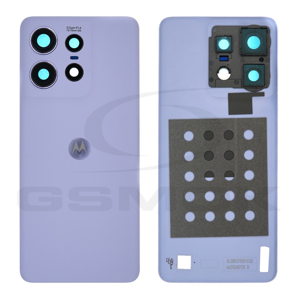 KLAPKA BATERII / OBUDOWA MOTOROLA EDGE 50 PRO FIOLETOWA 5S58C24117 ORYGINAŁ SERVICE PACK