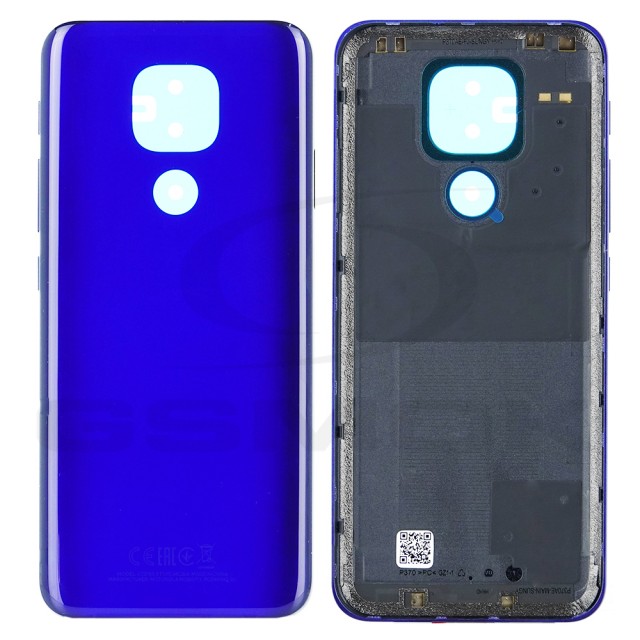 KLAPKA BATERII / OBUDOWA MOTOROLA MOTO G9 PLAY NIEBIESKA 5S58C17144 5S58C17309 ORYGINAŁ SERVICE PACK