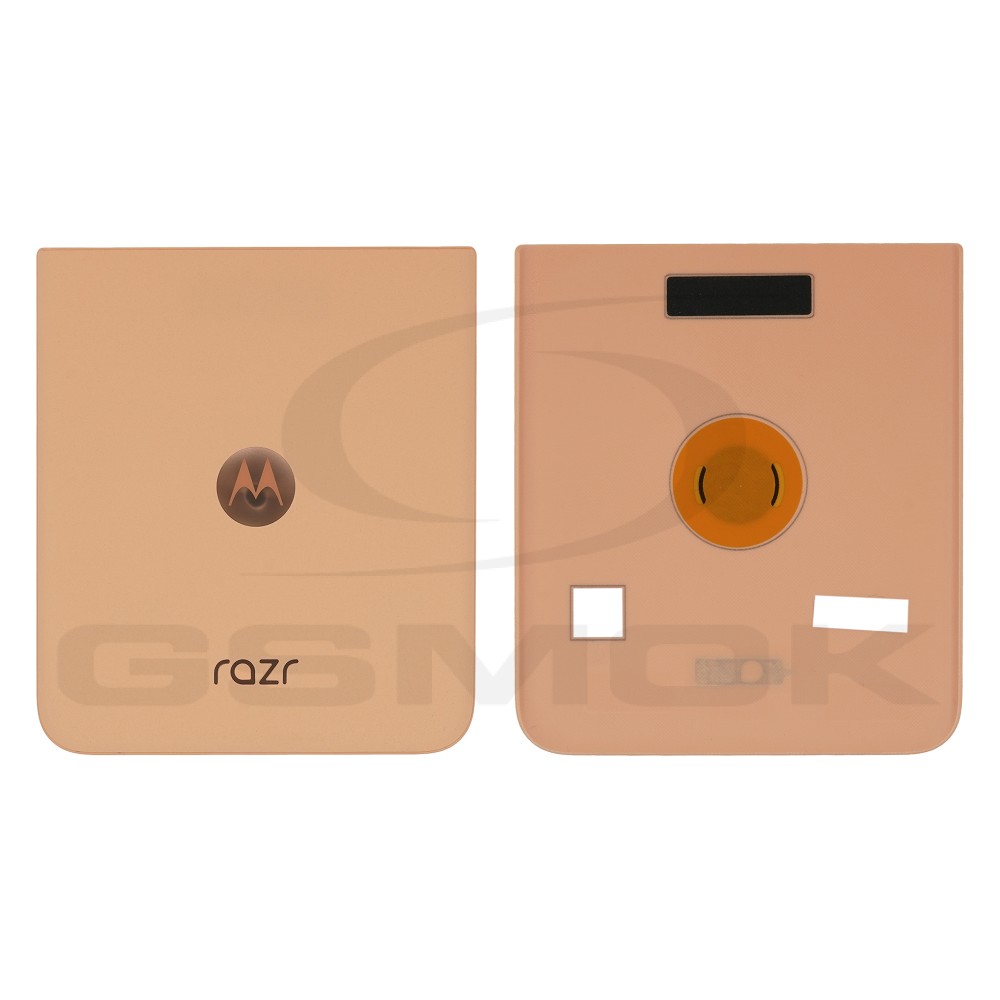 KLAPKA BATERII / OBUDOWA MOTOROLA RAZR 50 ULTRA SL98E17471 BRZOSKWINIOWA ORYGINAŁ SERVICE PACK