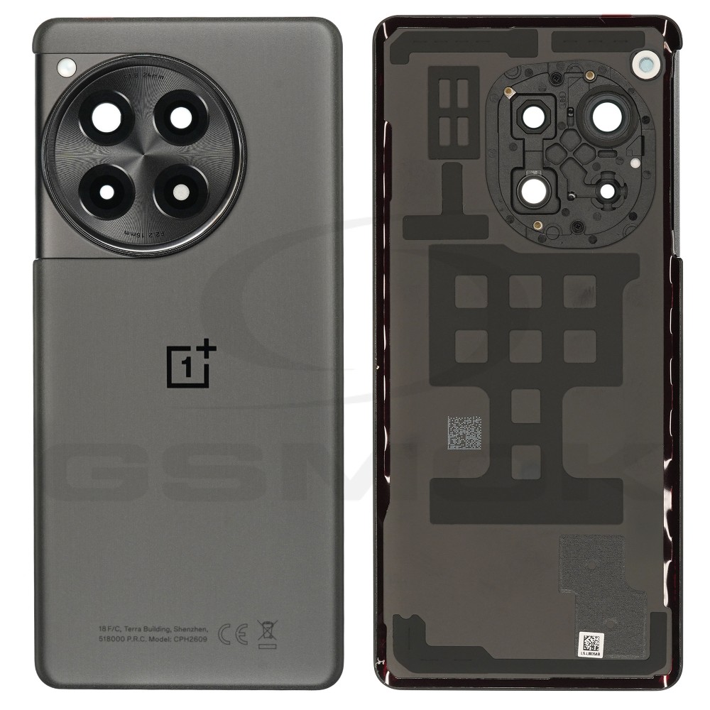 KLAPKA BATERII / OBUDOWA ONEPLUS 12R SZARA 621033000183 ORYGINAŁ SERVICE PACK