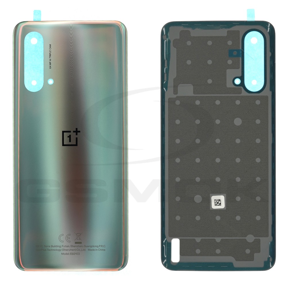 KLAPKA BATERII / OBUDOWA ONEPLUS NORD CE 5G SREBRNA 2011100326 ORYGINAŁ SERVICE PACK