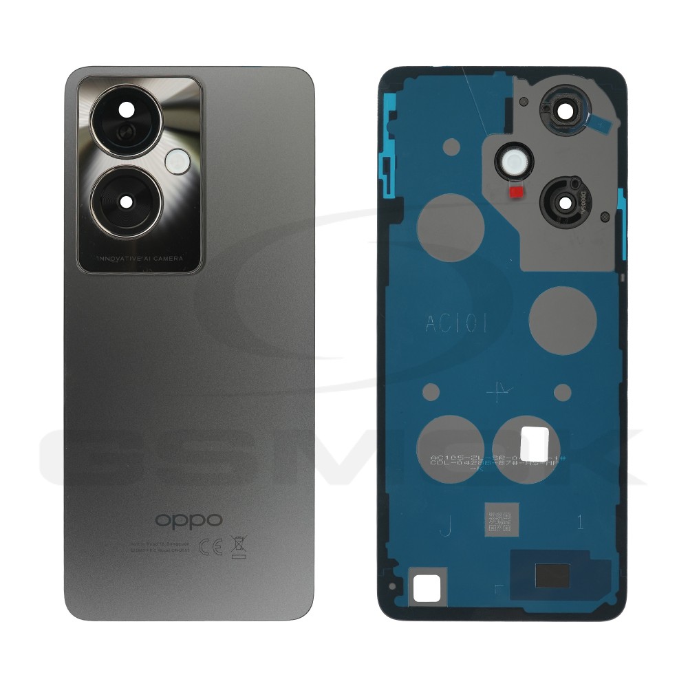 KLAPKA BATERII / OBUDOWA OPPO A79 5G CZARNY 621033000147 ORYGINAŁ SERVICE PACK