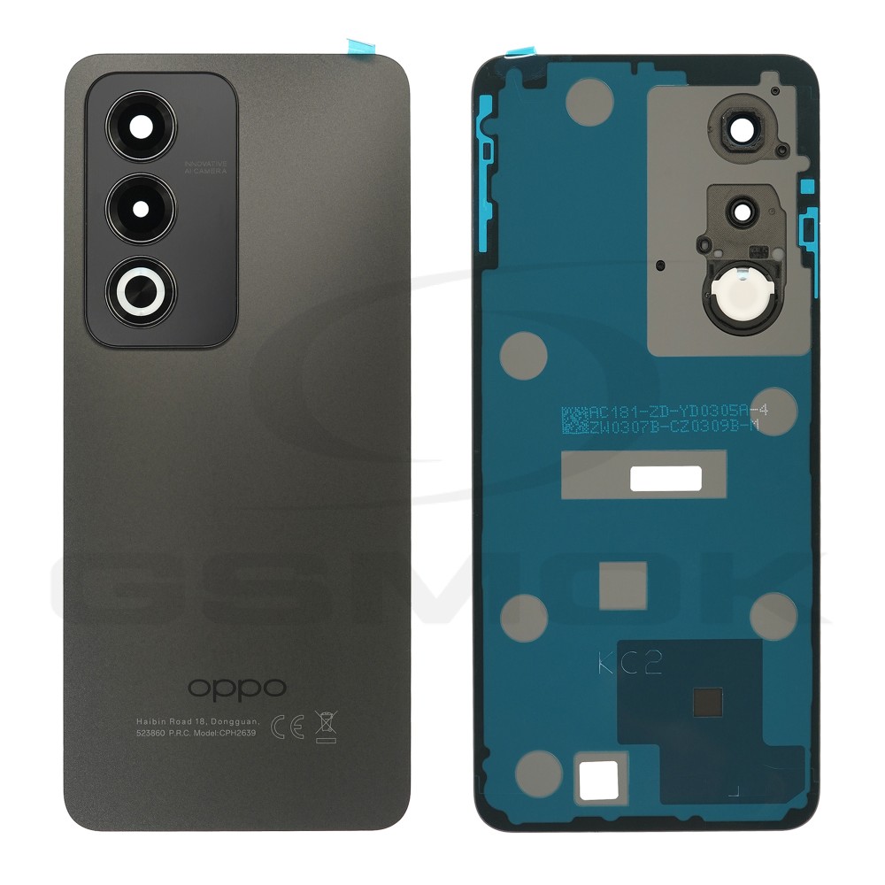 KLAPKA BATERII / OBUDOWA OPPO A80 CZARNA 621033000332 ORYGINAŁ SERVICE PACK