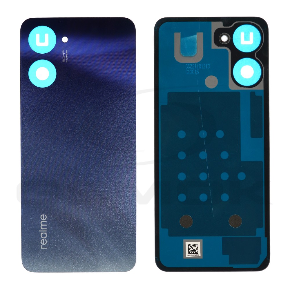KLAPKA BATERII / OBUDOWA REALME 10 CZARNA 4712577 ORYGINAŁ SERVICE PACK