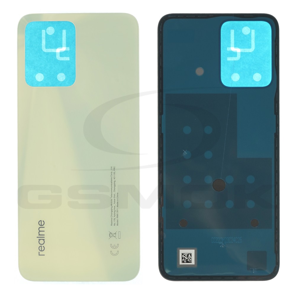 KLAPKA BATERII / OBUDOWA REALME C35 ZIELONA 4710673 ORYGINAŁ SERVICE PACK