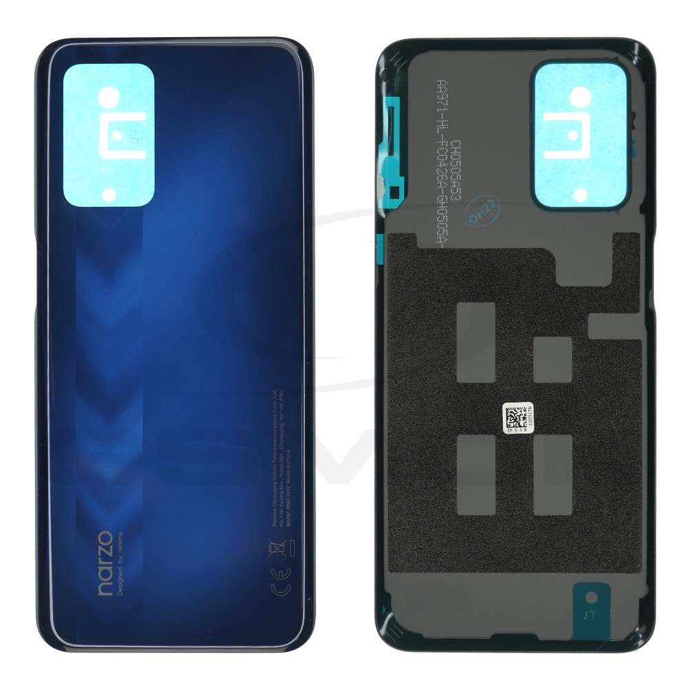 KLAPKA BATERII / OBUDOWA REALME NARZO 30 5G NIEBIESKA 3203176 ORYGINAŁ SERVICE PACK