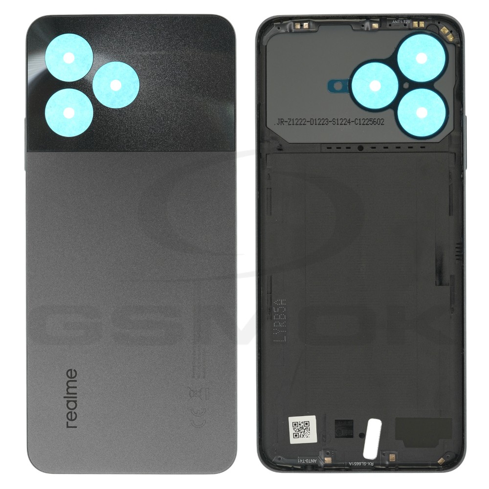 KLAPKA BATERII / OBUDOWA REALME NOTE 50 CZARNA 621033000210 ORYGINAŁ SERVICE PACK