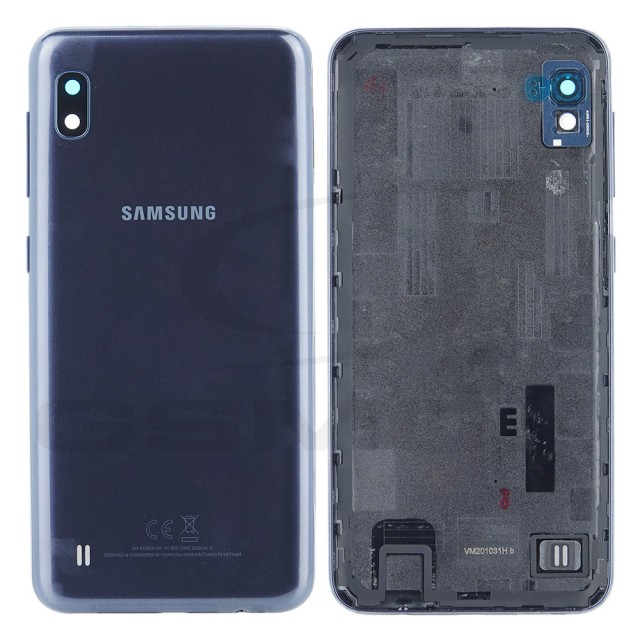 KLAPKA BATERII / OBUDOWA SAMSUNG A105 GALAXY A10 CZARNA GH82-20232A ORYGINAŁ SERVICE PACK