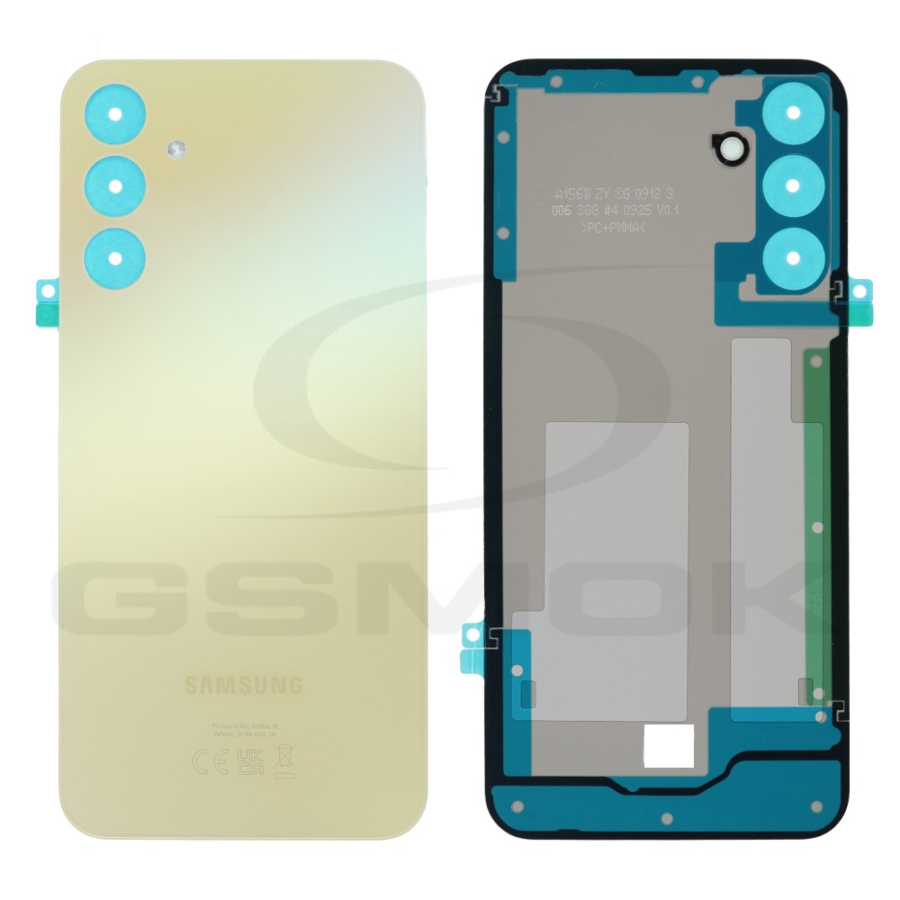 KLAPKA BATERII OBUDOWA SAMSUNG A156 GALAXY A15 5G ŻÓŁTA GH82-33492C ORYGINAŁ SERVICE PACK