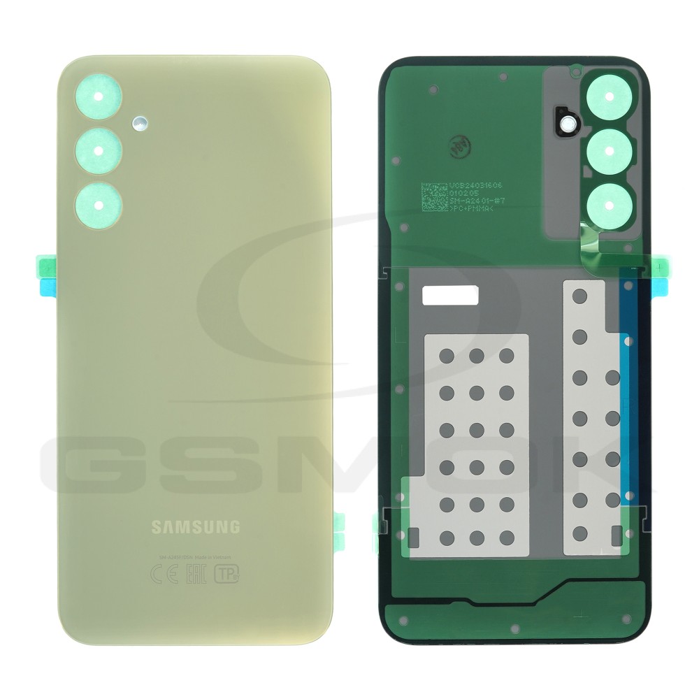 KLAPKA BATERII / OBUDOWA SAMSUNG A245 GALAXY A24 ZIELONA GH82-30686C ORYGINAŁ SERVICE PACK